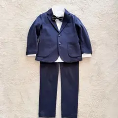 ユニクロ キッズ ジャージージャケット ズボン フォーマル120 上下4点セット