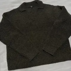 UNIQLO:C ミックスヤーンポロセーター　サイズM