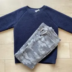 GAP KIDS／Mサイズ➀《起毛トレーナー&パンツ》