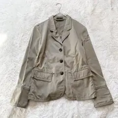 マリテフランソワジルボー　テーラードジャケット　ライトブラウン　M