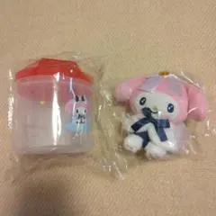 サンリオくじホリデーコレクション マイメロディ ぬいぐるみチャーム＆キャニスター