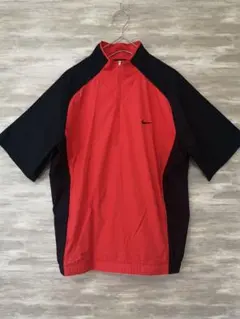 NIKE　GOLF　プルオーバージャケット　ハーフジップ　半袖