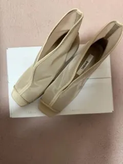 snidel オープントゥメッシュショートブーツ ブーツサンダル！Mサイズ