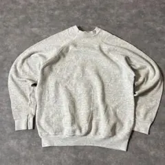 あ*お様 90s USA製 タルテックス スウェット L 霜降りグレー ラグラン