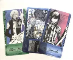 D.Gray-man チケットライクコレクション　アレン　コムイ　神田