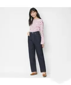GU ハイウエストマムジーンズのサムネイル