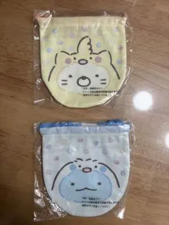 すみっコぐらし　丸い巾着袋