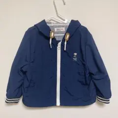 Polo フード付きネイビーアウター