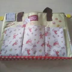 おさるのジョージ 保温保冷 レジカゴ 万能バッグ 保温保冷バッグ