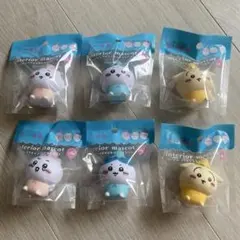 【品薄】ちいかわソフビインテリアマスコット　コンプリート　ハチワレ　うさぎ