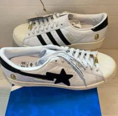BAPE エイプ 別注 コラボ adidas スーパースター 28.5