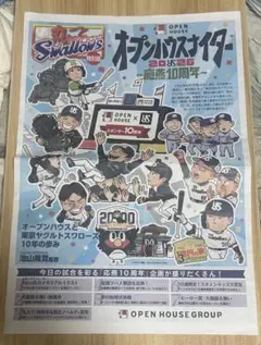 特別版　オープンハウスのスポンサー10周年記念ナイターのサムネイル