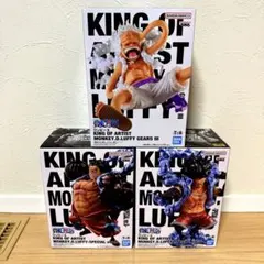 ワンピース　 KING OF ARTIST ルフィ　ニカフィギュアまとめ売り