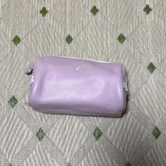 ピンク レザー ポーチ バレリーナモチーフのサムネイル