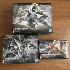 【未組立】HG 3点セット クスィー ペーネロペー メッサーF01型 ハサウェイのサムネイル
