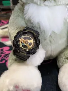 G-SHOCK　BABY-G　GA110 BLACK＆GOLD