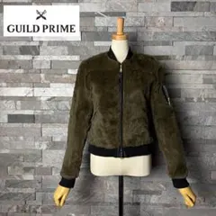 【小さいサイズ】ギルドプライム　ラビットファー　ボンバージャケット　34