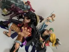 ワンピース フィギュアセット ルフィ ゾロ ナミ　サンジ　キッド　ロー