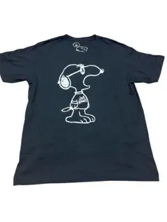 【ユニクロ】KAWS×PEANUTS スヌーピー Tシャツ mサイズ ブラック