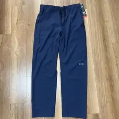 OAKLEY ゴルフパンツ センタープレス ロゴ刺繍 ストレッチ ポケット