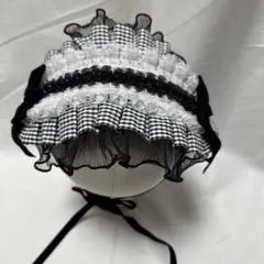 ゴスロリ・ロリータ風ヘッドドレス　ハンドメイド