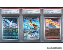 【PSA 3連番】フリーザー サンダーex ファイヤー マスターボール SAR