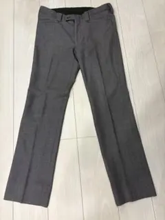 高級】GUCCI グッチ 総柄 スラックス パンツ グレー系 - メルカリ