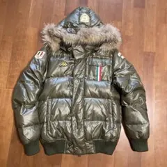 Kappa オリーブグリーン ダウンジャケット
