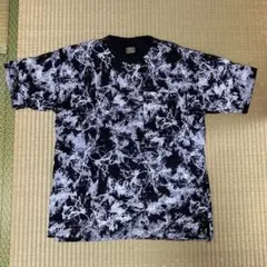 黒白マーブル模様Tシャツ Mサイズ