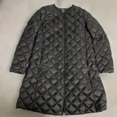 未使用に近い　ユニクロウルトラライトロングダウン　黒　L