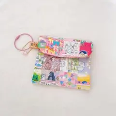 ガーゼハンカチ ユキエモン481 ハンドメイド(ペットボトルカバー