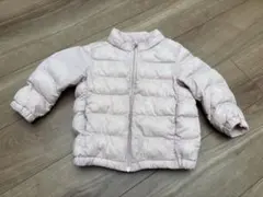 ピンク キルティング アウター 90