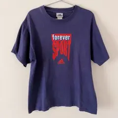 adidas 90s USA製 万国旗タグ Tシャツ Lサイズ トレフォイル