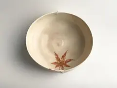 抹茶茶碗　栗田焼　【メル】　３代・伊東陶山　作　書付︰兼中斎　菊　表千家 抹茶茶碗 栗田焼 【メル様 専用】 3代・伊東陶山 作 書付︰兼中斎