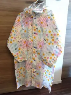 キッズ用　レインコート 130cm　女の子　ランドセル対応