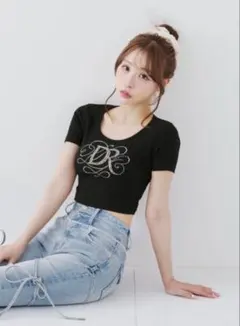 バロックDRビジューコンパクトTシャツのサムネイル