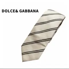 DOLCE & GABBANA ネクタイ ストライプ柄 イタリア製