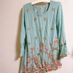 刺繍チュニック
