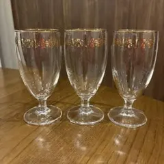 昭和レトロ　グラス 3個セット