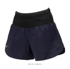 MIZUNO ランニングパンツ マルチポケット付 ディープネイビーのサムネイル
