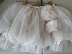 Treaturself Rosemotifribbontulleskirt