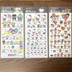 【新品】4size STICKER 3枚セット