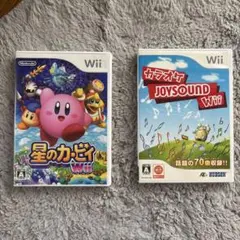 【Wiiソフト】星のカービィwii、カラオケ JOYSOUND Wii