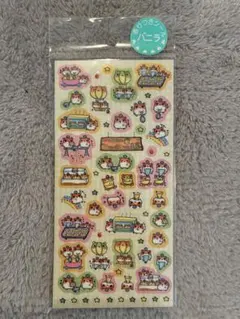 新品未使用　平成レトロ　ハムスター　シール　1枚