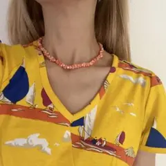 珊瑚ネックレス