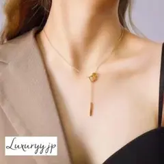 再入荷✨ ラスト ネックレス モテ揺れスティック サージカルステンレス スクエアのサムネイル