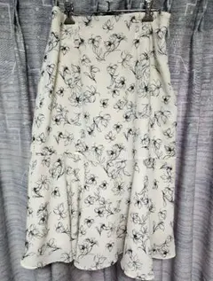 Honeys スカート 花柄 LL