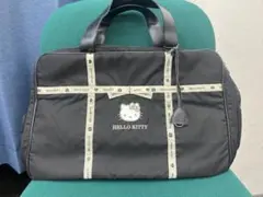 HELLO KITTY ブラック ボストンバッグ