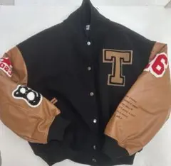 とうあ　BG by toa takami スタジャン 袖刺繍入り