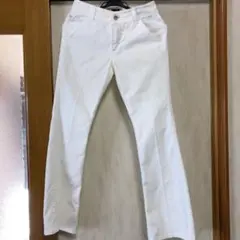 Venus jean ホワイトブーツカットデニム